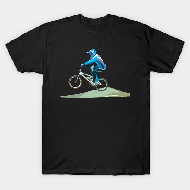 bmx T-Shirt by rickylabellevie